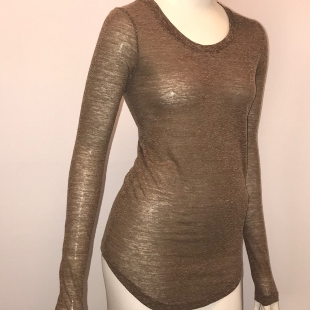 Isabel Marant Etoile Long Sleeve Linen Top